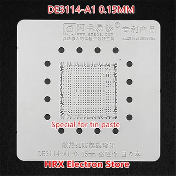 DE3114-A1 BGA Matrita Pentru HD Set-Top Box cu Cip pasta de Lipit gaura patrata BGA șablon