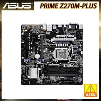 ASUS PRIM Z270M-PLUS Placa de baza 1151 Placa de baza DDR4 Suport Core i3 i5 i7 Procesoare Intel Z270 64GB M. 2 PCI-E 3.0 DVI, HDMI, USB3.0