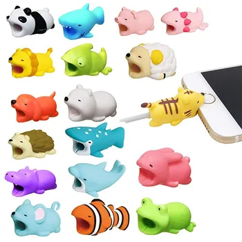 1buc Drăguț Cablu Muscatura de Animale Protector Pentru Bobinator Iphone Încărcare Cablu de Desene animate Protecteur Cablu Telefon Accesoriu Titular