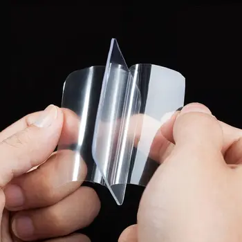10BUC Transparent Nano față-Verso Bandă Adezivă, Adeziv Puternic Plasture rezistent la apa Nici o Urmă de Rezistență la Temperatură Înaltă Bandă U3