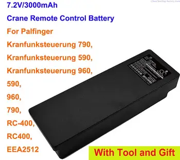 Cameron Sino Baterie de 3000mAh pentru Palfinger Kranfunksteuerung 590, 790, 960, EEA2512, RC400, RC-400