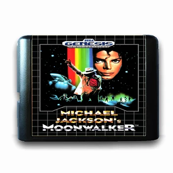 Michael Jackson ' s Moonwalker pentru 16 biți Sega MD Carte de Joc pentru Mega Drive pentru Genesis Joc Video Consola PAL SUA JAP