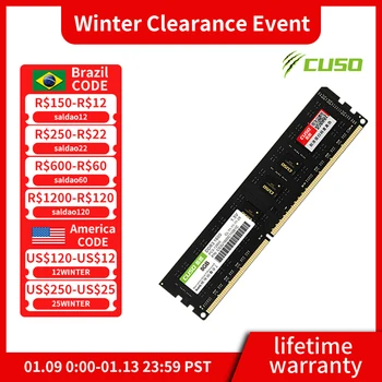 CUSO DDR3 4GB 8GB Memoria Ram ddr3 ram ddr4 memorie 1600MHz Desktop memoria ram 1600MHZ 2666Mhz