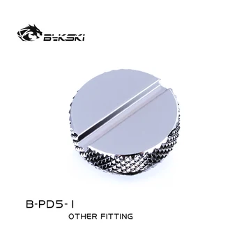 Bykski PC de răcire cu apă de montare G1/4 Oprire a apei conectați Direct Șurub Fir,Negru/Argintiu Parte cooler radiator B-PD5-1