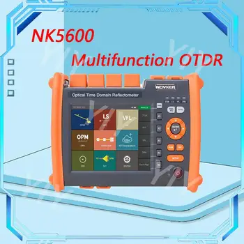 NOVKER NK5600 Fibra Optica OTDR 1310/1550nm 32/30dB SM Fibra Optica OTDR Tester Cu VFL OPM Sursă de Lumină Funcția