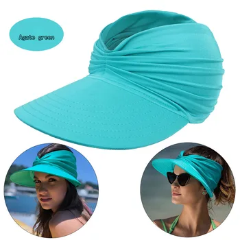 Noua Vara Plaja Sombrero Mare Vizorul Pălării de Soare pentru Femei în aer liber, Protectie UV Top Gol Sport Șapcă de Baseball Gorras Para Mujer