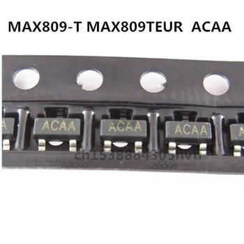 Original 50pcs/ MAX809-T MAX809TEUR (ACAA) SOT-23