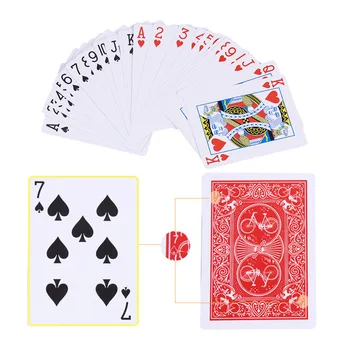 1 BUC Magie Carti de Joc Poker Joc de Punte Set Carte de Magie Copil Copil Puzzle Jucărie