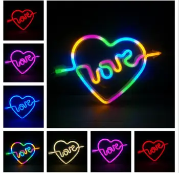 LED neon lampa de dragoste decorative lampa de modelare