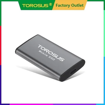 TOROSUS Portable SSD 120GB 250GB 500GB Hard Disk de 1 tb Extern Solid state Disk Pentru Laptop Telefon