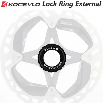 KOCEVLO Centru de Blocare a Discului de Frână Butuc Rotor Lockring Externe Pentru 9mm 12mm15mm Osie CenterLock Capac Inel