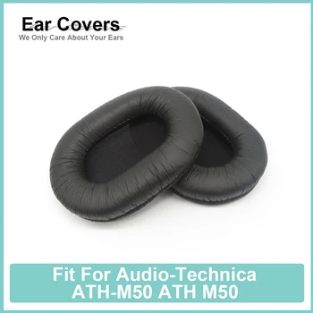 Pernițe Pentru Audio-Technica ATH-M50 ATH M50 Căști Earcushions Încrețită Tampoane de Spuma pentru Urechi Tampoane Negru Confortabil