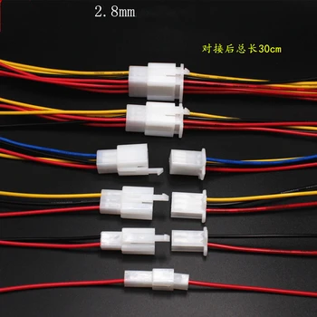 1set 2.8 mm 2/3/4/6/9 pin Auto conexiune Rapidă Electrice sârmă conector de sex Masculin de sex Feminin terminal de cablu plug Kituri de Motocicleta