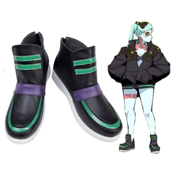 Anime Cyberpunk Edgerunners Rebecca Cosplay Cizme Pantofi Petrecere De Halloween Cyberpunk Cosplay Cizme Unisex Rol Juca Orice Dimensiune Pantof