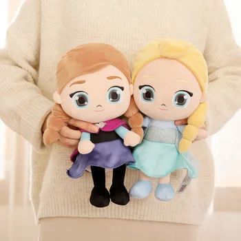 Noi Disney Frozen Aisha Anna Prințesă drăguț Papusa Jucării de Pluș Filmul Același Stil de desen Animat Zăpadă Comoara Tesatura Păpuși Cadouri pentru Fete
