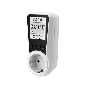 Contor de energie UE FR SUA UK Plug Wattmeter Watt Monitor 230V 50HZ 16A Digital de Masurare Priza de Putere Kwh de Energie Analizor de Metru