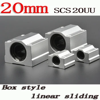 4buc/lot SC20UU SCS20UU 20mm Liniar Rulment Glisați Unitatea de 20mm Lagăr Liniar Bloc