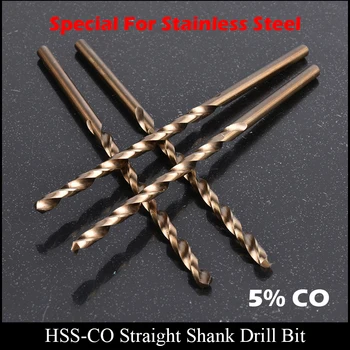 5.9 mm 6mm 6.1 6.2 mm mm 200mm 250mm 300mm 350mm Lung din Oțel Inoxidabil de Înaltă Viteză din Oțel HSS CO HSS-CO Direct Shank Twist Drill Bit
