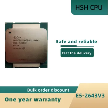 Intel Xeon E5 2643 V3 Procesor 3.4 GHz Six-Core Doisprezece-Fir CPU 20M 135W LGA 2011-3