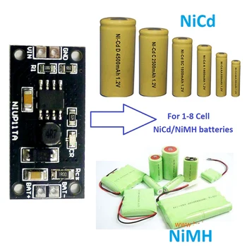 1-8 Celule de 1.2 V 2.4 V 3.6 V si 4.8 V 6V 7,2 V 8.4 V 9.6 V NiMH NiCd Acumulator Dedicat de încărcare de Încărcare Modul Bord