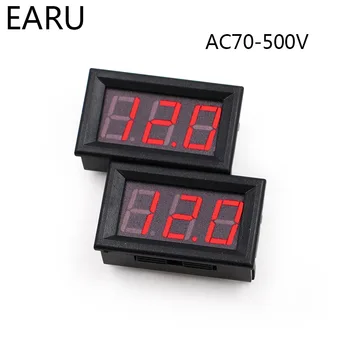 AC70-500V Voltmetru Mini Display LED Digital de Tensiune Metru bitcoin minier Tester Instrument 0.56