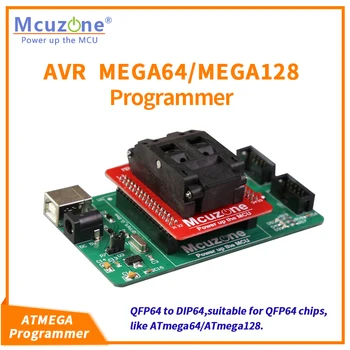 USB AVR ATMEGA64A/ATMEGA128A programator adaptor JTAG ISP