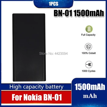 1 buc 1500mAh Înlocuire bateria bn01 Baterie Pentru Nokia Lumia X 1045 RM-980 RM 980 Normandia BYD BN-01
