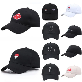 Anime-ul japonez Capac Logo Brodat Baseball Negru Snapback Hat Hip-Hop pentru Femei, Bărbați, Tată Pălărie Prezent Cadou Sport Fanii Om de Sport