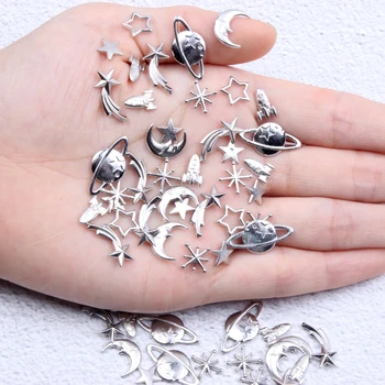 Aliaj de Bijuterii de Unghii Decor de Arta Farmec Ambarcațiunile de Îmbrăcăminte Album Scrapbooking Ornamente 3D metal Placat cu Unghii bijuterii