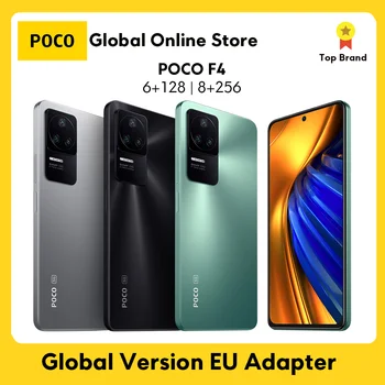 POCO F4 5G Versiune Globală de Smartphone-128GB/256GB Snapdragon 870 Octa Core 120Hz AMOLED DotDisplay 64MP Camera OIS 67W de Încărcare