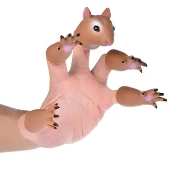 Animale Marionete Pentru Copii Realist Veveriță Degetul Jucarii 5 BUC Veveriță Deget Marionetă Noutate Jucarii Deget, Papusa Pro