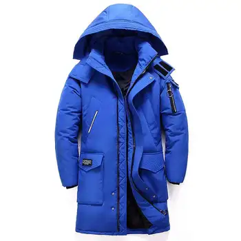 90% în Jos Jachete de iarna noi de înaltă calitate în jos jacheta Guler de Blană Detașabil de sex masculin jachete cald gros în aer liber, windproof
