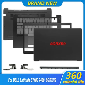 Nou Caz Pentru Dell Latitude E7480 7480 LCD Capac Spate/Frontal/Balamale/zonei de Sprijin pentru mâini/Jos Caz Acoperire Non Touch Negru 0GRXR9