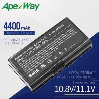 Apexway Baterie Laptop pentru Asus A32-F70 A32-M70 A41-M70 A42-M70 L0690LC L082036 f70sl G71V m70v M70VN X71SL X72J F70 M70 N70 N90