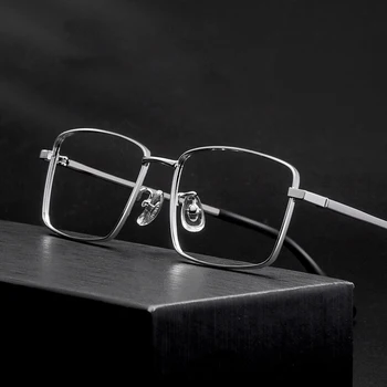 NOI Ochelari Vintage din Titan Pur Ochelari Cadru Pentru Bărbați și Femei Optice Cadru Oculos De Grau Munca Rama Ochelari