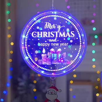 Craciun cu LED-uri Feston Zână Perdeaua de Lumină Navidad Acasă în aer liber, Grădină, Copac Xmas Decor 2023 Anul Nou Lampa Ghirlanda de Vacanță