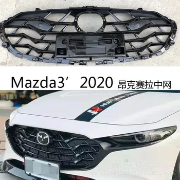 Radiator Bara Gratar Pentru Mazda 3 AXELA 2018 2019 2020 Fata de Mașini de Curse Grila Tăiați Curse Gratare Grilaj în jurul valorii de capacul ornamental