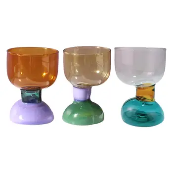 Cani de sticla Sampanie Pahar de Suc de Pahare Lichior de Sticlă pentru Inaugurare Băuturi Pahar Pahare de Lichior Pahar Pahar de Șampanie