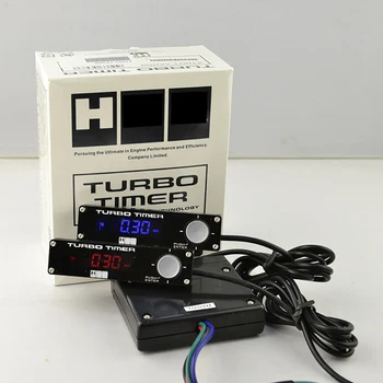 Tip 0 Masina de Curse Turbo Timer, Alb/Rosu /Albastru Digital cu Led Display 41001-AK009 cu LOGO-ul