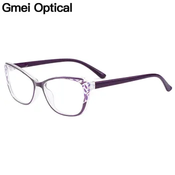 Gmei Optic Elegant Ultralight TR90 Oval Femei Optice Rama de Ochelari Pentru Miopie baza de Prescriptie medicala Ochelari de soare pentru Femei Ochelari de M1814