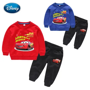 Desene animate Disney mașină de imprimare de îmbrăcăminte băiat costum de primăvară și toamnă nouă Europene și Americane pentru copii pulover Copil de îmbrăcăminte