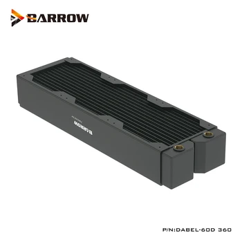 Barrow Triple 3x120mm Cupru 60MM Grosime Radiator de 360MM Pentru Calculator Watercooling Bucla de 120mm Ventilator Radiator ,530ML Dabel-60d 360