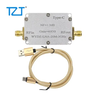TZT 20M-3GHz RF Amplificator LNA Amplificator de Zgomot Redus de Zgomot Figura 1.3 DB 40DB Pentru Receptor GPS Sistem