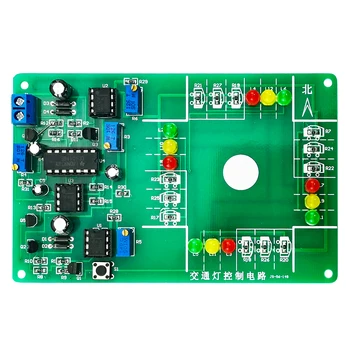 Semaforul kit de control digital circuit electronic de asamblare și de aplicare de calificare a concurenței experimentale de sudare de formare