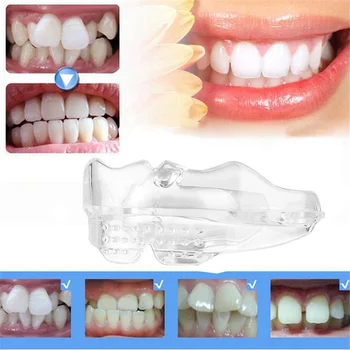 1 BUC aparat Dentar Ortodontic Aparat Dentar Proteze de Silicon de Aliniere Formator Dinți de Fixare Bruxism gutiera pe Dinti de Îndreptat