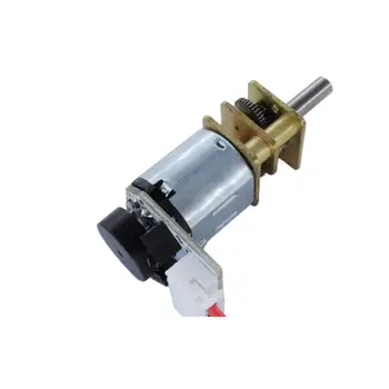 ASLONG JGA12-N10B Sala Encoder Mini Micro Metal SpeedMeasuring cu Angrenaj DC motor de viteze