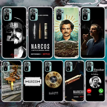 Narcos TV Serialul Pablo Escobar Caz Telefon Moale Pentru Xiaomi Redmi Note 10 10 11 11 11T 9 9 8T 8 11E Pro Plus 7 6 5 9T 5G Răpăit