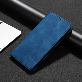 Caz Flip Pentru Xiaomi Redmi Nota 11 10 10T 10 9 9 9M 8 8T 7 6 5 5A Pro 3 4 4X Piele Coque Portofel Magnetic Telefon husă Moale