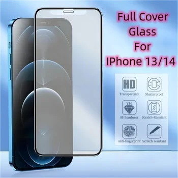 Complet din Sticla Temperata Pentru iPhone 14 13 12 11 Pro Max Ecran Protector pentru iPhone Mini XR X XS Max 2022 Film de Sticlă