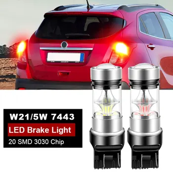 2 buc Pentru Opel Mokka X 2012 2013 2014 2015 2016 2017 2018 2019 LED Lumina de Frână Blub Lampa W21/5W T20 7443 Canbus Fara Eroare